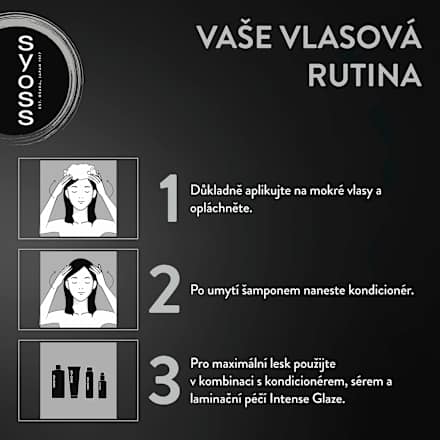 šampon na vlasy Intense Glaze syoss