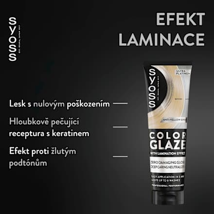 toner Color Glaze ultra platinový syoss
