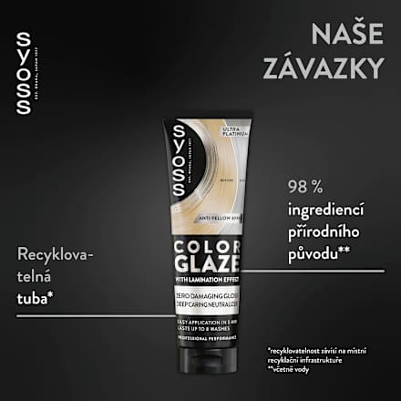 toner Color Glaze ultra platinový syoss