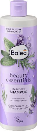 beauty essentials šampon na vlasy posilující Balea