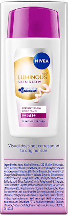 Daily Fluid Luminous630 Skin Glow SPF50+ NIVEA