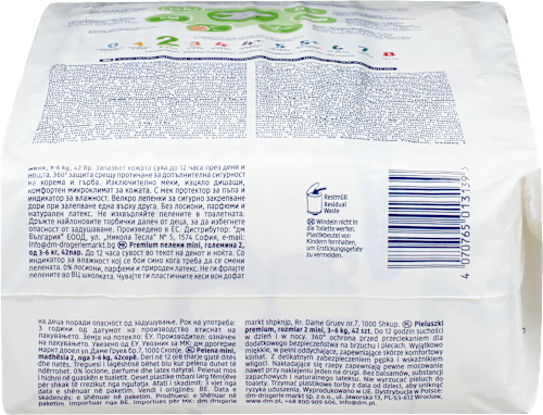 Pannolini premium taglia 2 mini (3-6 kg) babylove