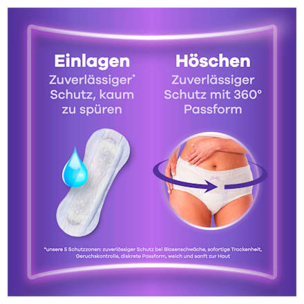 discreet Einlagen Inkontinenz Small Plus always