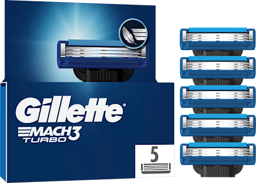 Rasierklingen Mach3 Turbo Gillette
