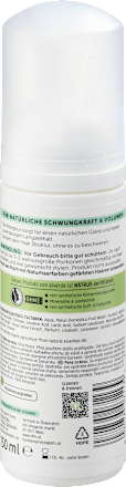 Schaumfestiger mit Lotusblüten- & violettem Reisextrakt alverde NATURKOSMETIK