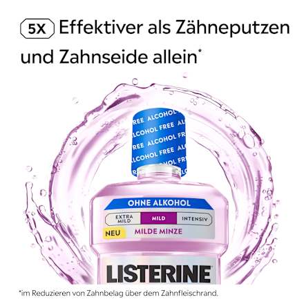 Mundspülung Total Care Mild alkoholfrei Listerine