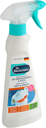 Sprej na škvrny od dezodorantu a potu Dr. Beckmann