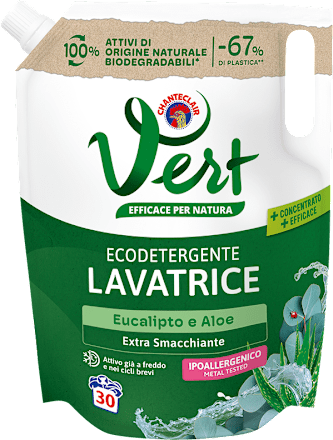Ricarica ecodetergente lavatrice eucalipto e aloe CHANTECLAIR
