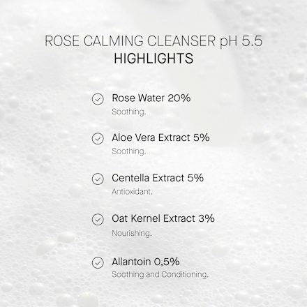 Waschgel Rose Calming Transparent Lab