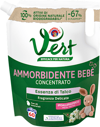 Ammorbidente concentrato essenza di talco CHANTECLAIR