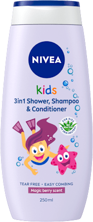 kids 3u1 gel za tuširanje, balzam i šampon za kosu NIVEA