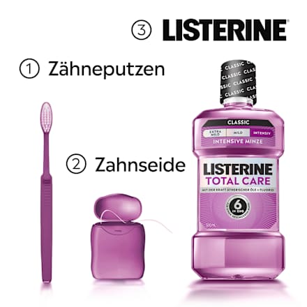 Mundspülung Total Care intensiv Reisegröße Listerine