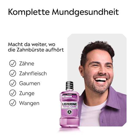 Mundspülung Total Care intensiv Reisegröße Listerine
