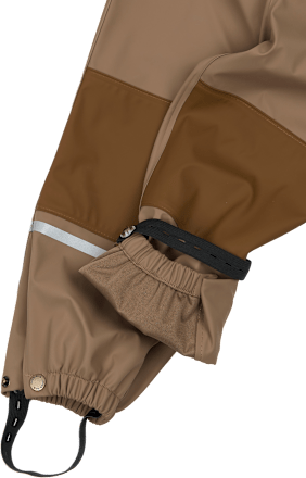 Regenhose, braun, Gr. 86/92 Mikk-Line