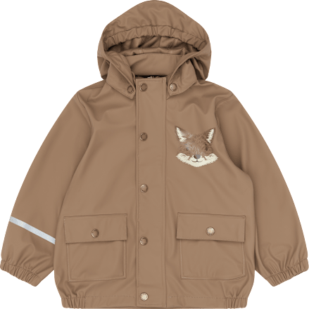 Regenjacke, braun, Gr. 86/92 Mikk-Line