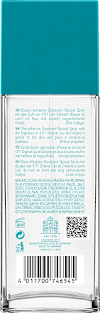 Deo Naturalspray Echt Kölnisch Wasser 4711