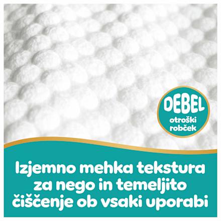 Vlažilni robčki Aqua soft touch, 3 × 60 Pampers