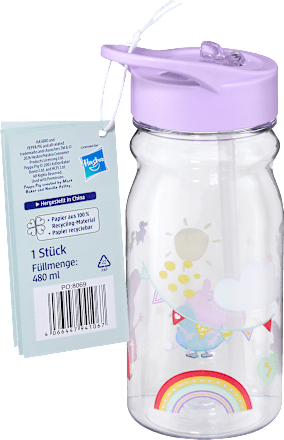 Kindertrinkflasche pink ab 4 Jahren babylove