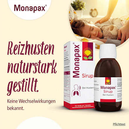 Monapax bei Reizhusten Sirup Monapax