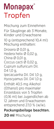 Monapax bei Reizhusten Tropfen Monapax