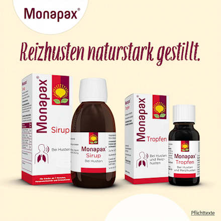 Monapax bei Reizhusten Tropfen Monapax