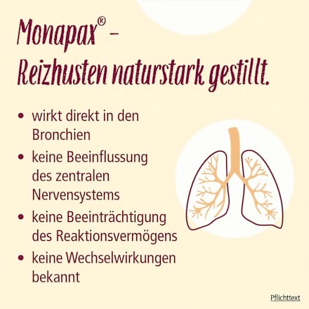 Monapax bei Keuchhusten Sirup Monapax