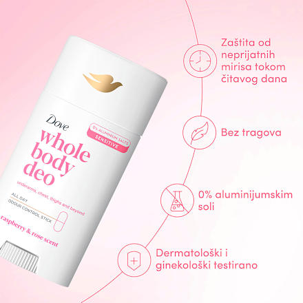 whole body deo stik malina&ruža Dove