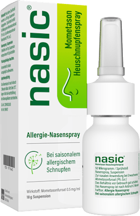 nasic Mometason Heuschnupfenspray Mometasonfuroat 0,05 mg/ml nasic