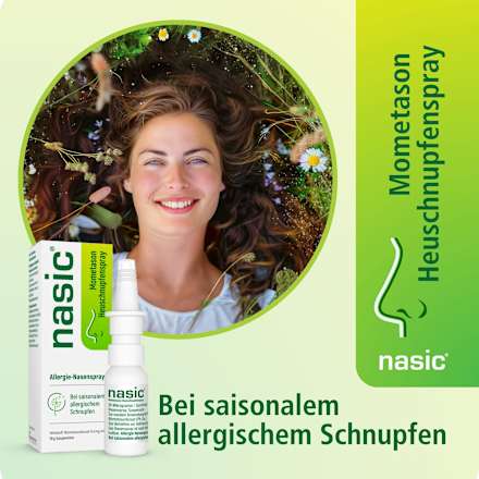 nasic Mometason Heuschnupfenspray Mometasonfuroat 0,05 mg/ml nasic