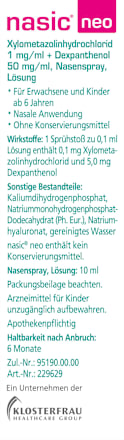 nasic neo Nasenspray Erwachsene und Schulkinder Spray nasic