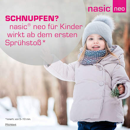 nasic neo Nasenspray für Kinder nasic