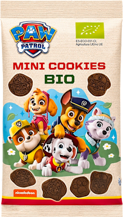Mini ciastka kakaowe BIO PAW PATROL