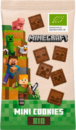 Mini ciastka kakaowe BIO MINECRAFT