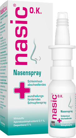 Nasic O.K. Nasenspray für Erwachsene und Schulkinder Spray nasic