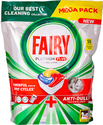PLATINUM PLUS tablete za mašinu za sudove FAIRY