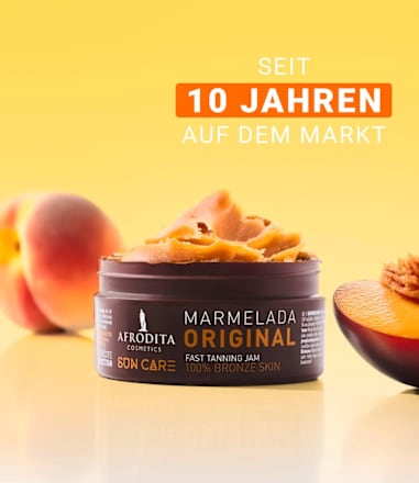 Selbstbräuner Bräunungsbeschleuniger-Creme Marmelada AFRODITA
