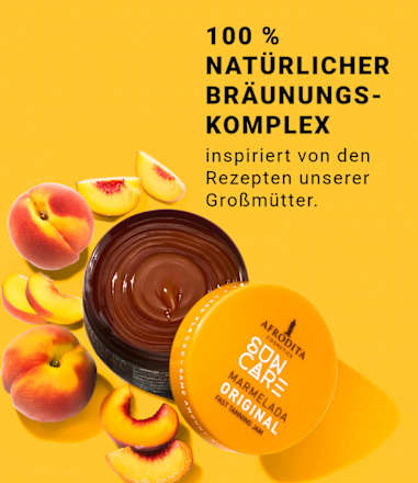 Selbstbräuner Bräunungsbeschleuniger-Creme Marmelada AFRODITA