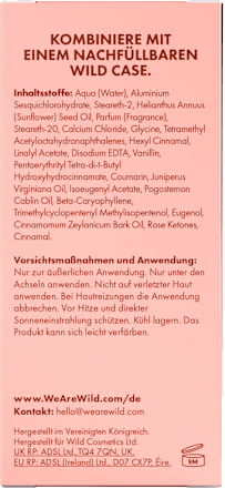 Deo Roll-On Nachfüller Amber & Oud Wild