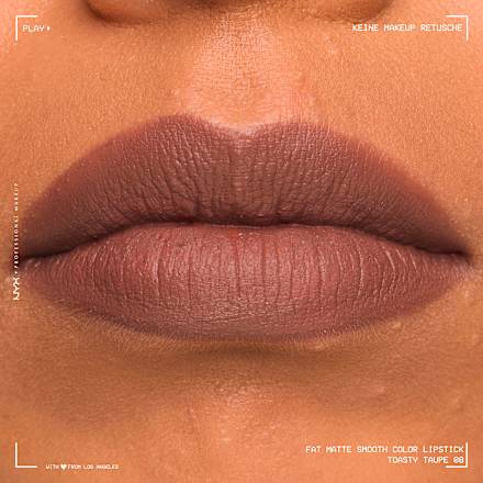 Lippenstift Fat Matte Smooth 08 Toasty Taupe NYX PROFESSIONAL MAKEUP