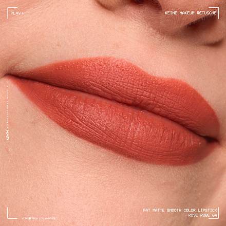 Ajakrúzs stift, Fat Matte - Nr. 04 Rose Robe NYX PROFESSIONAL MAKEUP