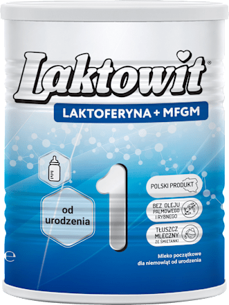 Mleko początkowe 1 dla niemowląt od urodzenia Laktoferyna+MFGM Laktowit