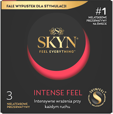 Prezerwatywy nielateksowe Intense Feel SKYN