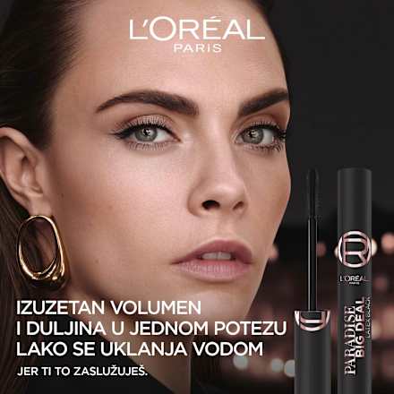 Maskara Paradise Big Deal – Latex Black L'ORÉAL PARiS