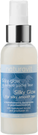 Sprej za svilnato gladke lase Silky Glow Naturavit