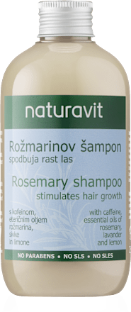 Rožmarinov šampon za rast las Naturavit
