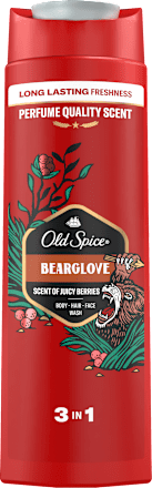 Gel za tuširanje in šampon 3 v 1 Bearglove Old Spice