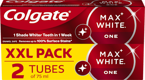 Паста за зъби Max White One, 2x75ml Colgate