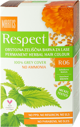 Boja za kosu – R06 lješnjak Respect