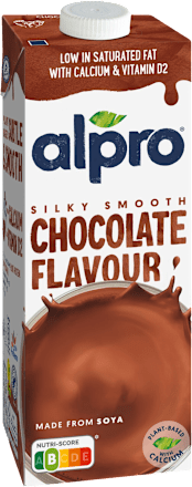 sójový nápoj s čokoládovou příchutí alpro