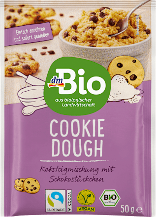 Backmischung Cookie Dough dmBio